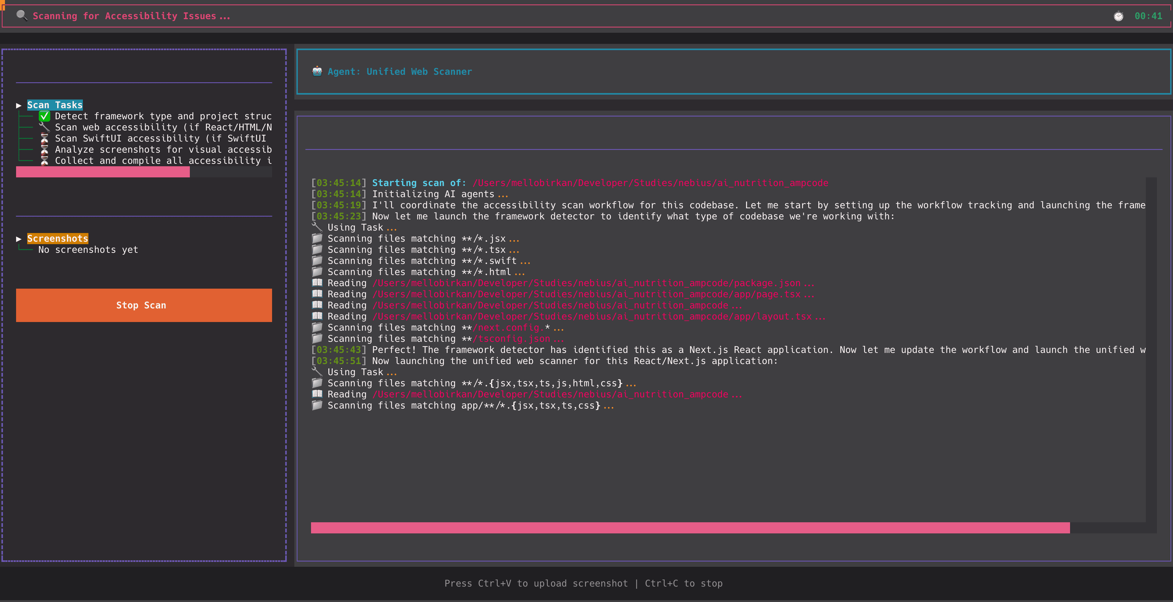 Análise em Tempo Real